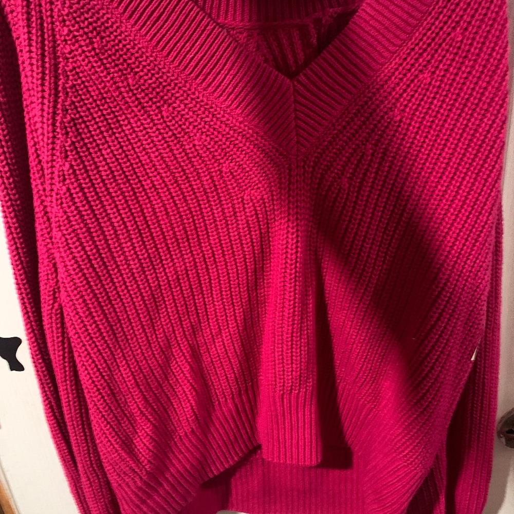 NWOT pink sweater